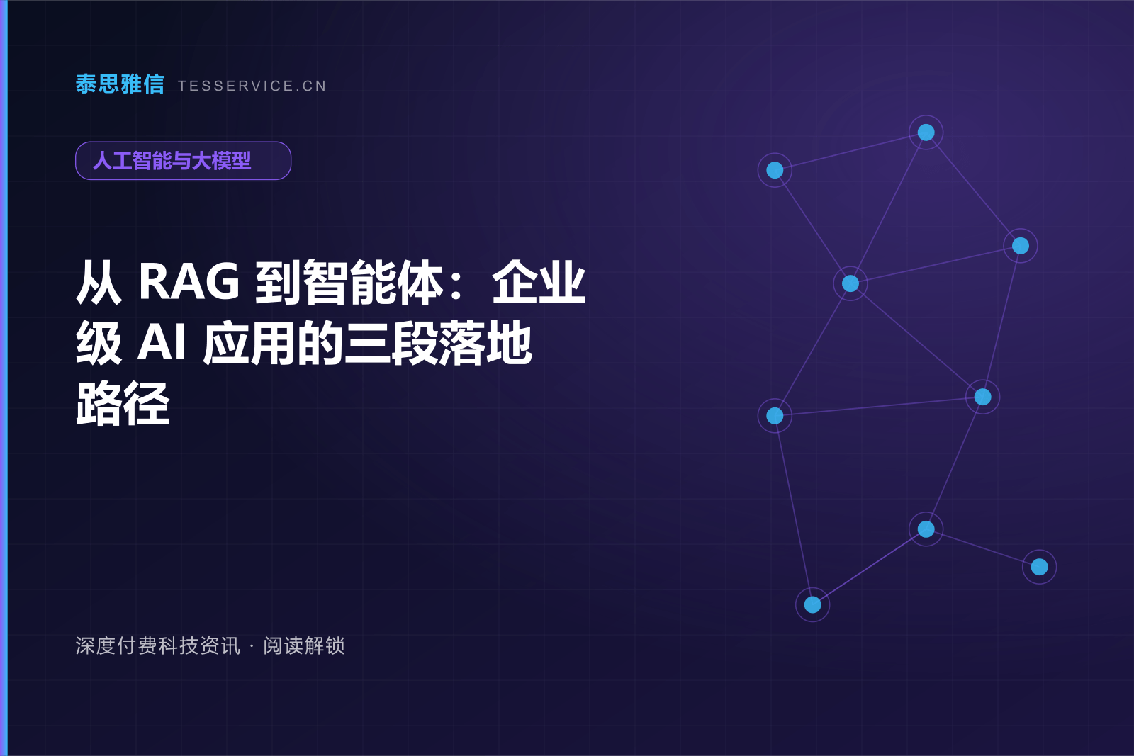 从 RAG 到智能体：企业级 AI 应用的三段落地路径